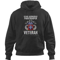 82nd Airborne Paratrooper Veteran Vintage Hoodies
