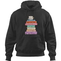 Agatha Christie Book Stack Hoodies