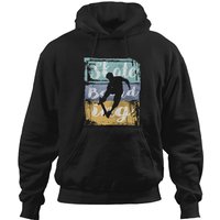Sunset Skateboard Hoodie Skateboard Wall Art Skateboarding Gear Skate Boarder Hoodies