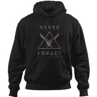 Never Forget - Halo Reach Noble Team Themed Design Active Hoodies