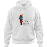 Tin Tin And Dog 89 Hoodies