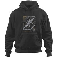 P-38 Lightning | Vintage P38 Fighter Aircraft | Ww Hoodies