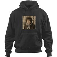 Bob Dylan Blonde On Blonde Hoodies Mens Licensed Rock N Roll Band Hoodies New Black