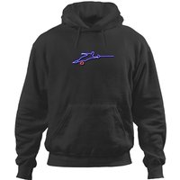 Slalom Water Skier Neon Hoodies