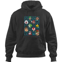Nintendo Super Marios Character Powerup Box Hoodies