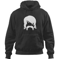 Steve Prefontaine Silhouette White Hoodies