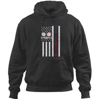 Vintages American Flags Hvac Technician Proud Usa Hvac Tech Hoodies