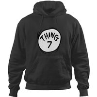 Seuss Geisel Thing 7ss Emblem Red Hoodies