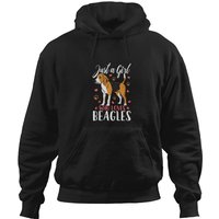Kids Beagle Just A Girl Who Loves Beagles Gift Hoodies