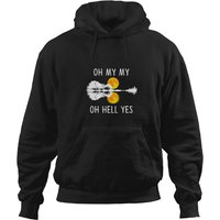 Guitarist Oh My My Oh Hell Yes Tshirt Moon Guitar Lake Shadow Guitar Hoodies