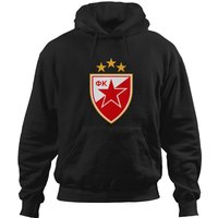 Crvena Zvezda Red Star Crest Hoodies