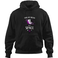 This Ace Needs Their Space Asexual Pride Hoodies