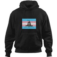 Dont Tread On Me Trans Pride Flag Hoodies