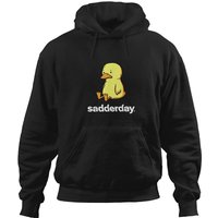 Sadderday Sad As Duck Funny Meme Animal Duck Hoodies