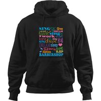 Barbershop Music Cute Singer Quartet Gift Tee Hoodies