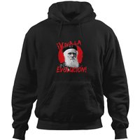 Viva La Evolucion Darwin Hoodies