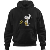 Joe Cool Playing Music - Snoopy - Hoodies