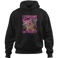 Lesbians Eat What Funny Offensive Cat Bootleg Sarcastic Hoodies