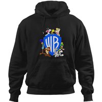 Wb100 Looney Unes Classic Warner Bros Logo Shir Hoodies