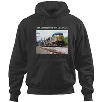 Csx Railroad Ac4400cw #6 With A Coal Train Hoodies