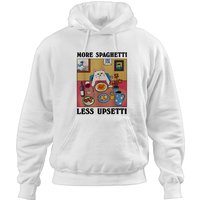 More Spaghetti Less Upsetti Funny Cute Cat Saying Quote Hoodies