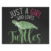 Sea Turtle Jigsaw Puzzle - Ocean Animal Gift For Kids
