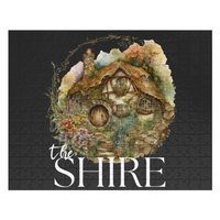 Shire Jigsaw Puzzles, Gift For Bookish Fan, Bilbo Baggins Fan, Frodo Aragon Elven Jigsaw Puzzles