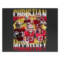 Vintage Christian Mccaffrey Jigsaw Puzzle