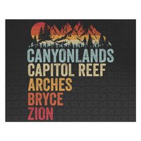 Explore Utah National Parks Mountains Jigsaw Puzzles