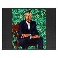 Obama Portrait For The National Gallery Jigsaw Puzzles