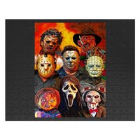 Scary Movies Horror Movies Scary Halloween Jigsaw Puzzles