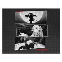 Sousou No Frieren Frieren Halftone Design Jigsaw Puzzles