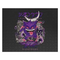 Gengar Pkm Jigsaw Puzzles, Haunted Lavender Town, Cool Graphic Jigsaw Puzzles