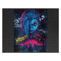 Jinx Arcane Jigsaw Puzzles - Arcane Jinx League Of Legends Jigsaw Puzzles