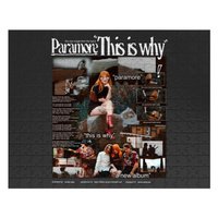 Vintage Paramore Tour 2023 This Is Why Rock Band Jigsaw Puzzles, Paramore Tour Jigsaw Puzzles