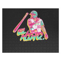 Frd Tatis Jr - Bat Flip City - San Diego Baseball Jigsaw Puzzles