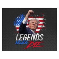 Trump Legends Never Die | Trump Fight 2024 Jigsaw Puzzles Pennsylvania Rally