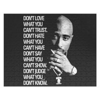 90s Quote Jigsaw Puzzle Featuring Tupac