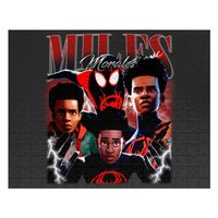Limited Miles Morales Vintage Jigsaw Puzzles, Gift For Women And Man Unisex Jigsaw Puzzles