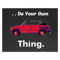 Do Your Own Thing. - Vw Thing - Jigsaw Puzzles