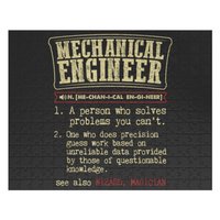 Mechanical Engineer Funny Dictionary Definition Jigsaw Puzzles