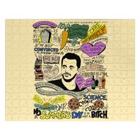 Nick Miller Best Quotes (colorized) Classic Jigsaw Puzzles