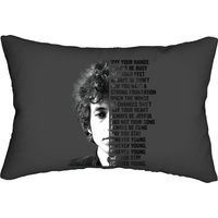 Bob-dylan Forever Young Lyrics Men's Lumbar Pillows