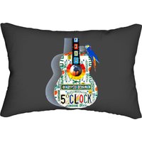 Jimmy Buffettuitar Lumbar Pillows