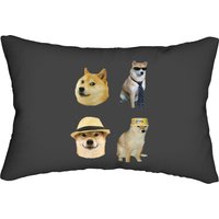 Doge Meme Pack Lumbar Pillows