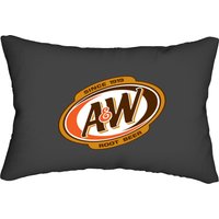 A&w Root Beer Logo Lumbar Pillows