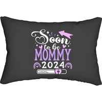 Soon To Be Mommy 2024 Loading Est 2024 New Mother Pregnancy T Lumbar Pillows