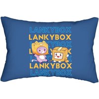 Kids New Lankybox Inspired Lumbar Pillows Funny Viral Youtuber Merch