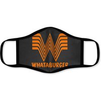 Whataburger Tshirt Logo Restaurant Face Masks