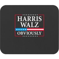 Harris Walz Obviously President Kamala Harris Waltz Election Mouse Pads